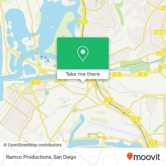 Ramco Productions map