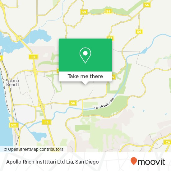 Mapa de Apollo Rnch Insttttari Ltd Lia