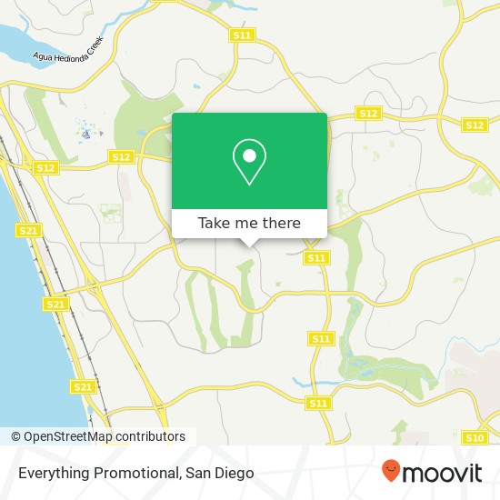 Everything Promotional map