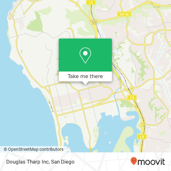 Douglas Tharp Inc map