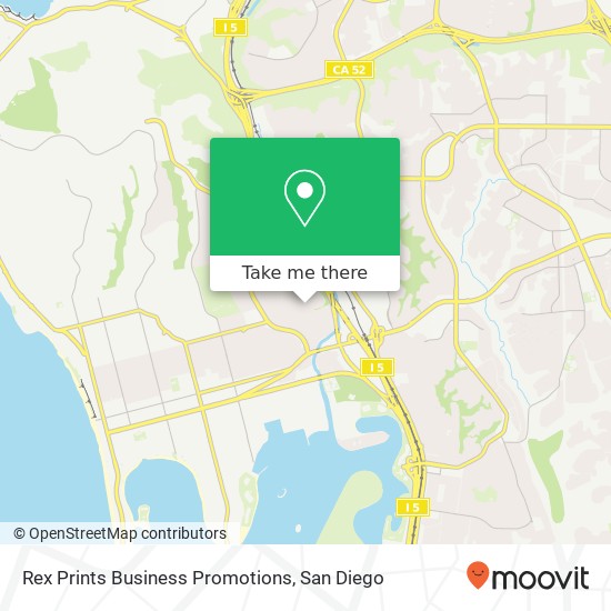 Rex Prints Business Promotions map