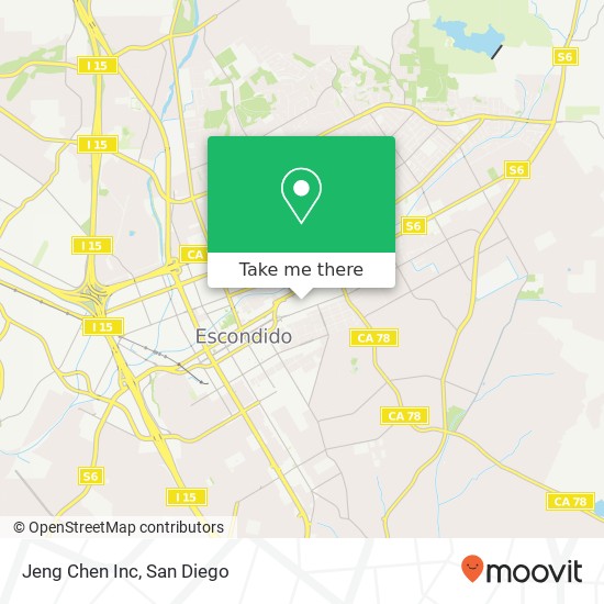 Mapa de Jeng Chen Inc
