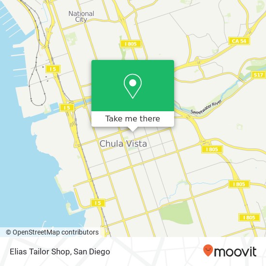 Elias Tailor Shop map