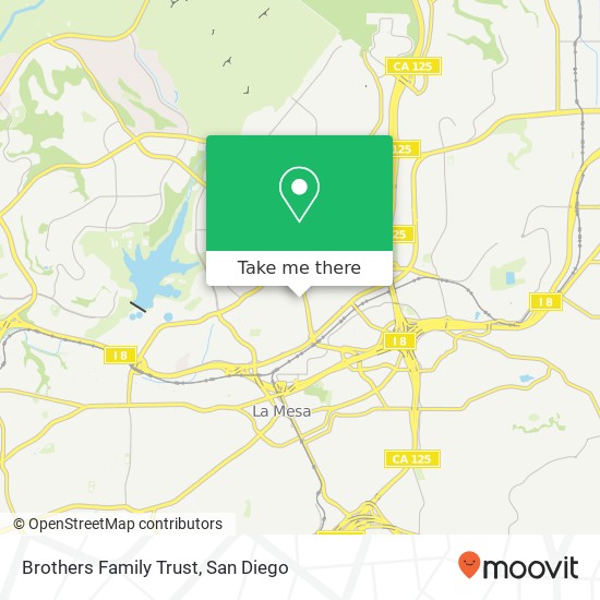 Mapa de Brothers Family Trust