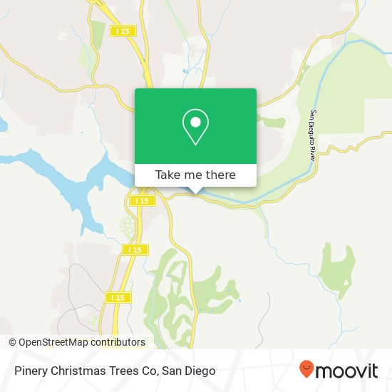 Mapa de Pinery Christmas Trees Co