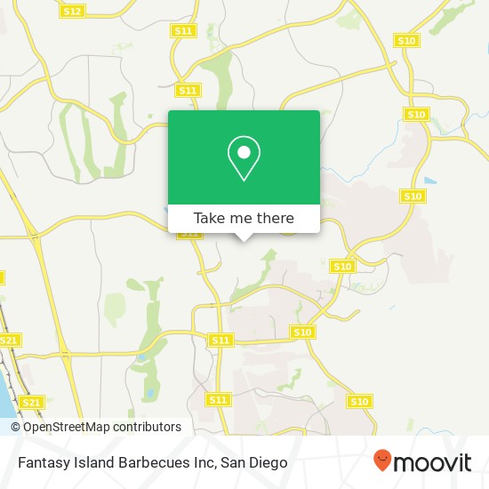 Fantasy Island Barbecues Inc map
