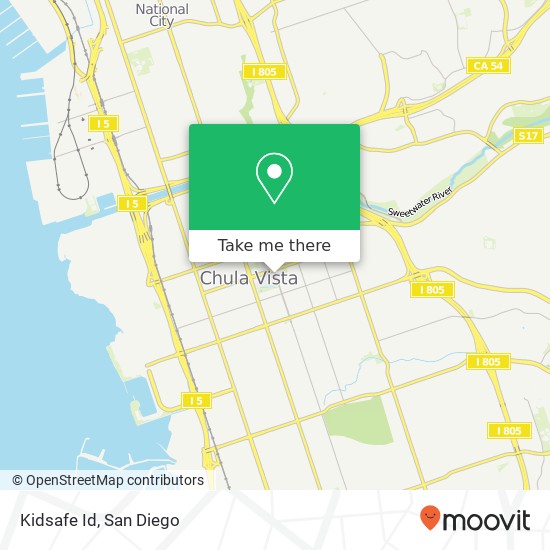 Mapa de Kidsafe Id