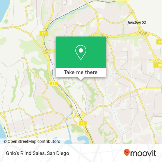 Ghio's R Ind Sales map