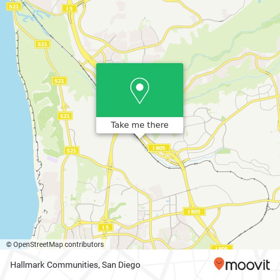 Hallmark Communities map