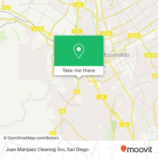 Mapa de Juan Marquez Cleaning Svc