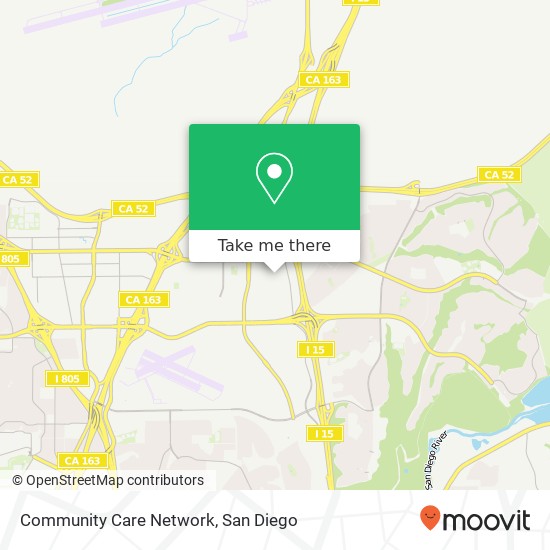 Community Care Network map
