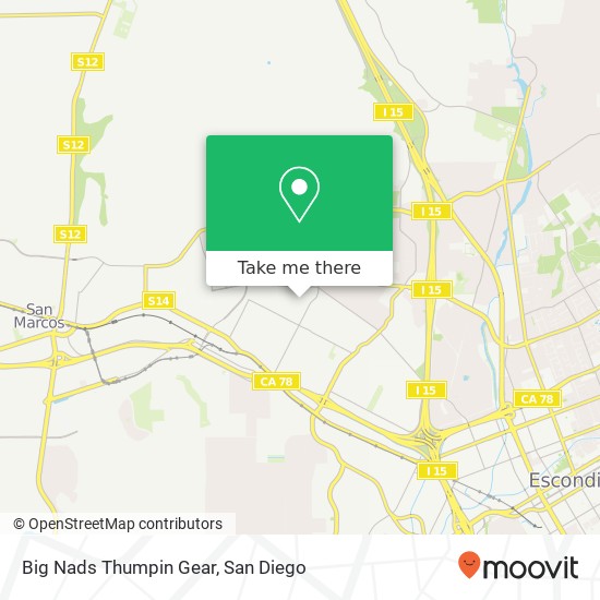 Mapa de Big Nads Thumpin Gear