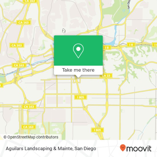 Mapa de Aguilars Landscaping & Mainte