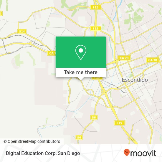 Digital Education Corp map