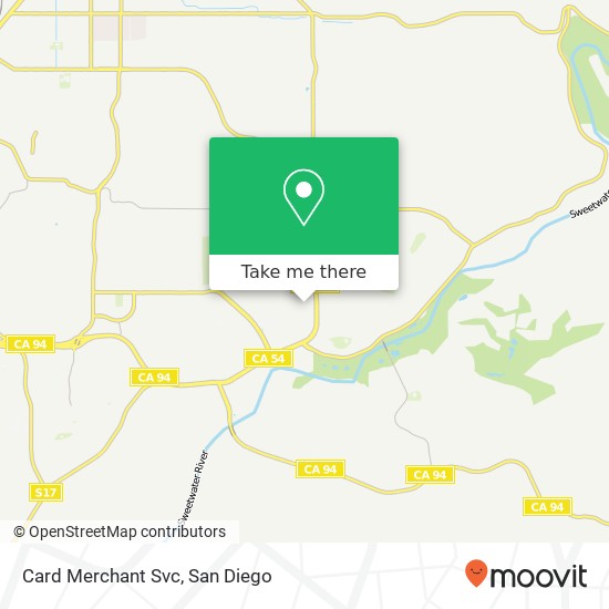 Card Merchant Svc map