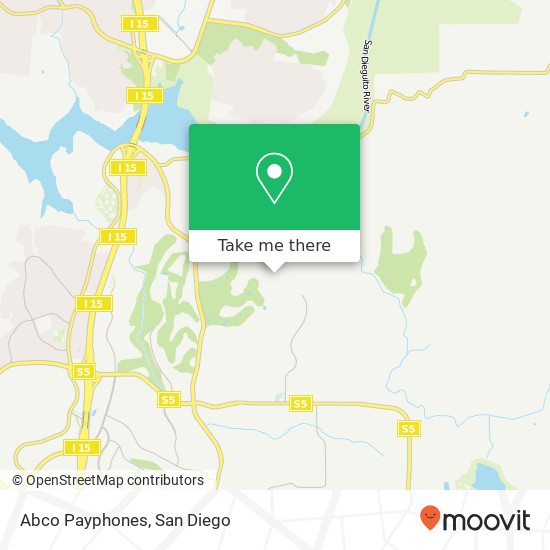 Mapa de Abco Payphones