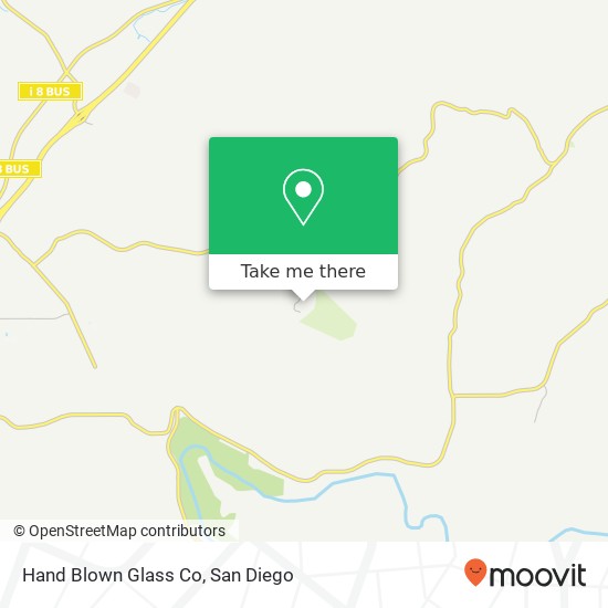 Hand Blown Glass Co map