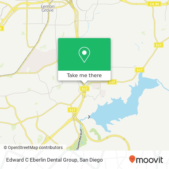 Edward C Eberlin Dental Group map