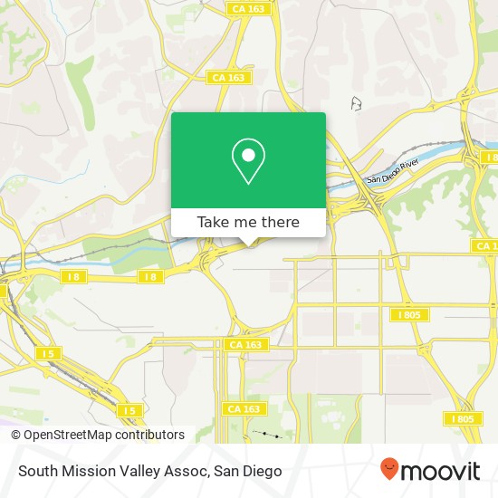 South Mission Valley Assoc map