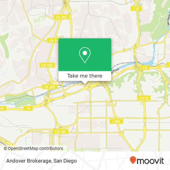 Mapa de Andover Brokerage