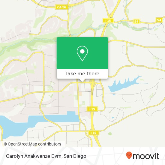 Carolyn Anakwenze Dvm map