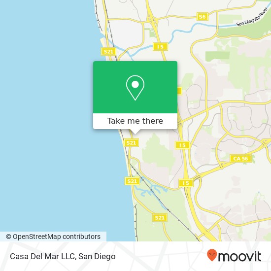 Casa Del Mar LLC map
