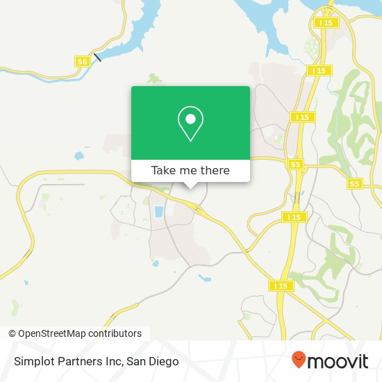 Mapa de Simplot Partners Inc