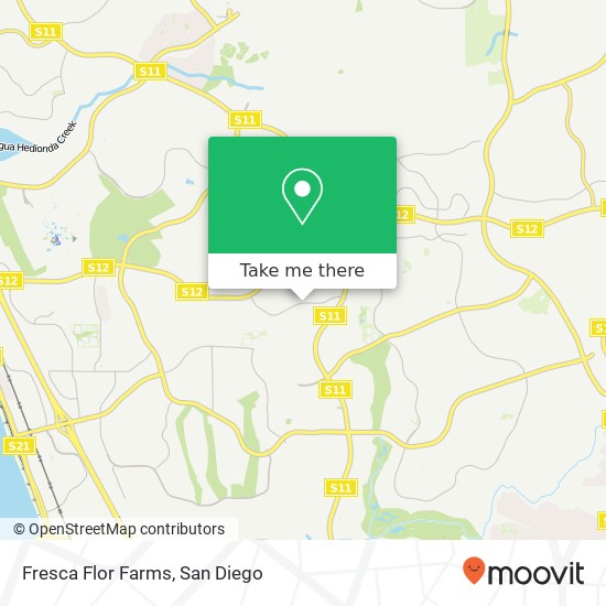 Fresca Flor Farms map