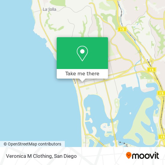 Mapa de Veronica M Clothing