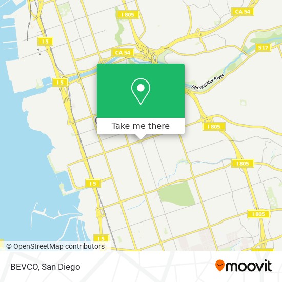 Mapa de BEVCO