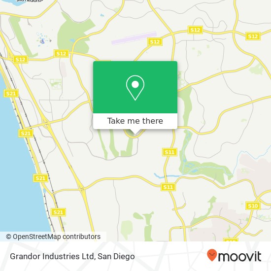 Mapa de Grandor Industries Ltd
