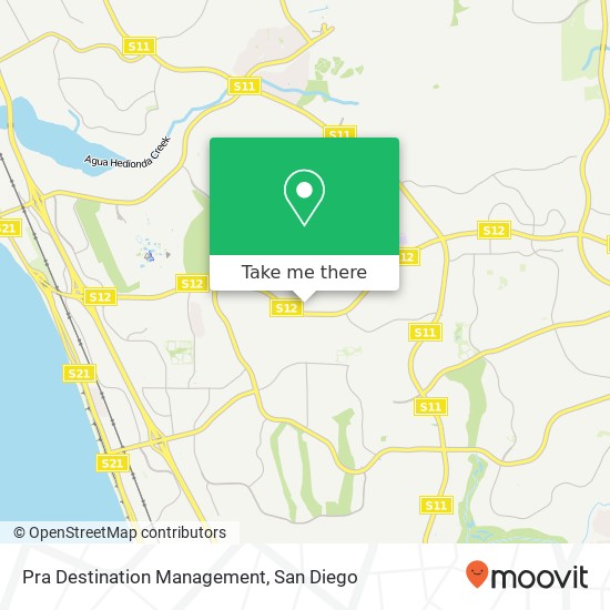 Mapa de Pra Destination Management