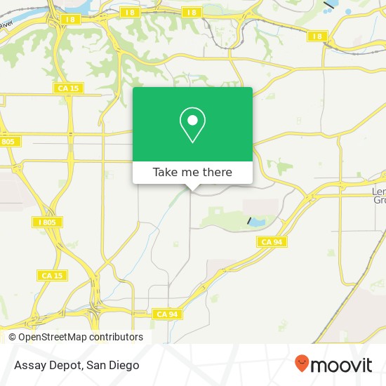 Assay Depot map