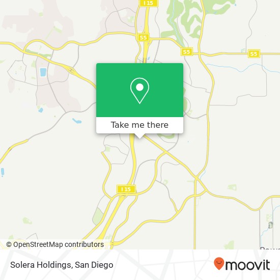 Solera Holdings map