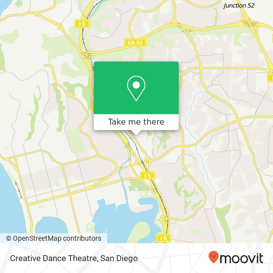 Mapa de Creative Dance Theatre