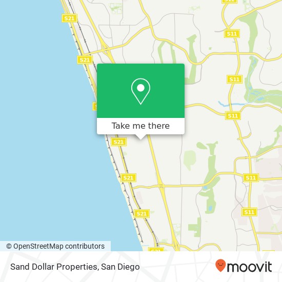 Mapa de Sand Dollar Properties