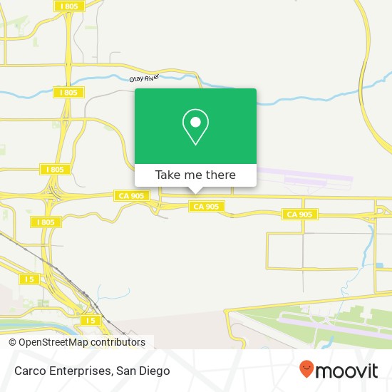 Carco Enterprises map