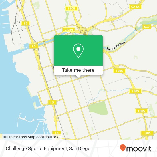 Challenge Sports Equipment map