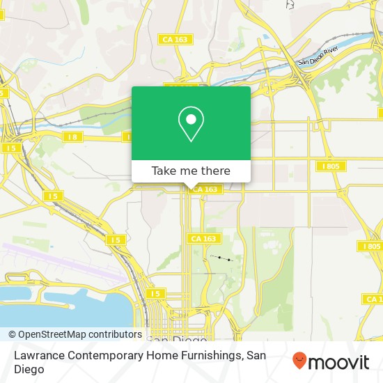 Lawrance Contemporary Home Furnishings map