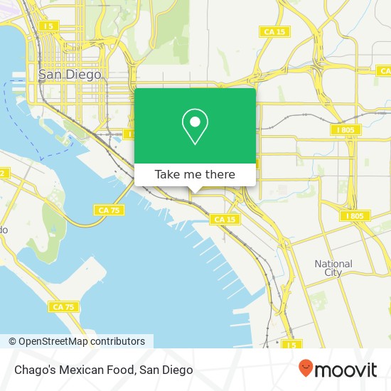 Mapa de Chago's Mexican Food