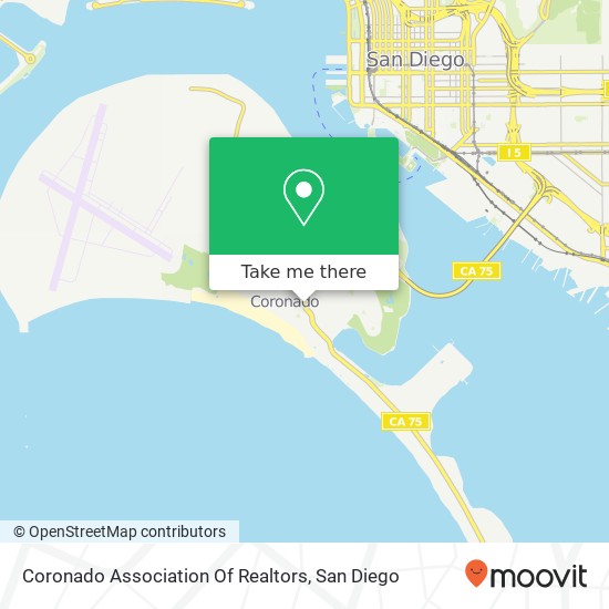 Coronado Association Of Realtors map