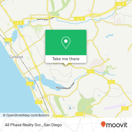 All Phase Realty Svc. map