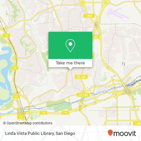 Linda Vista Public Library map