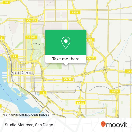 Mapa de Studio Maureen