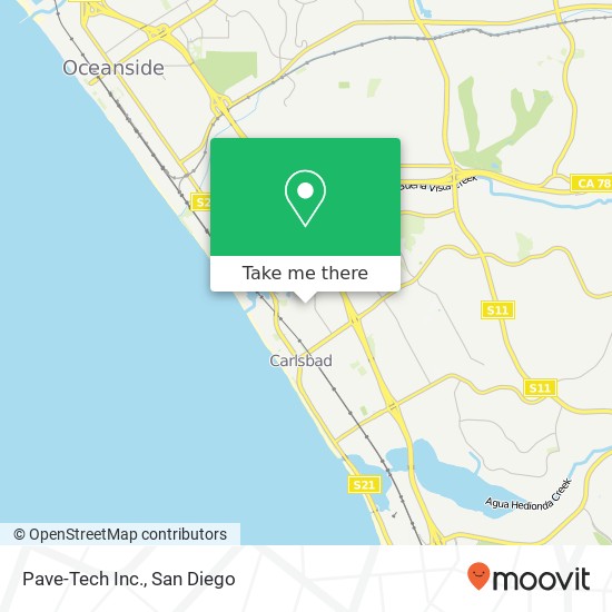 Pave-Tech Inc. map