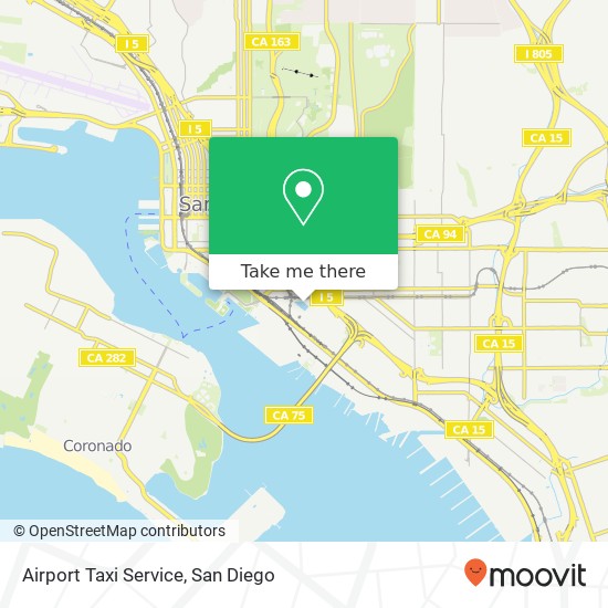 Mapa de Airport Taxi Service