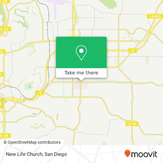 Mapa de New Life Church