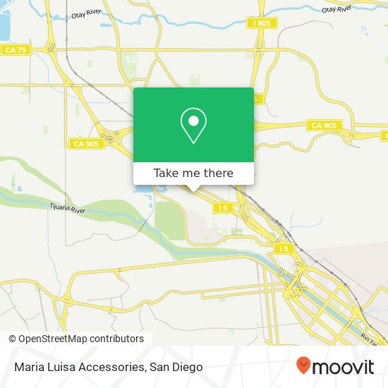 Maria Luisa Accessories map