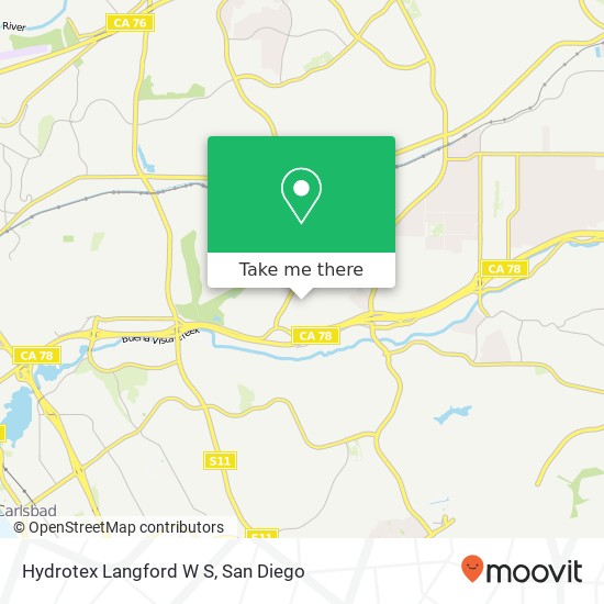 Hydrotex Langford W S map