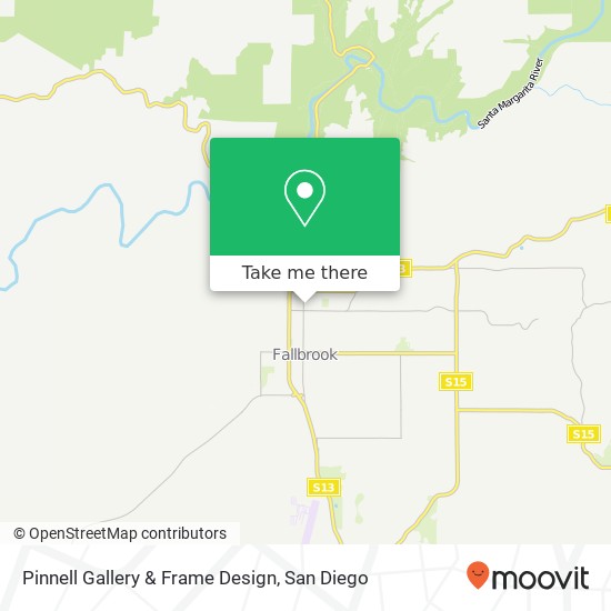 Pinnell Gallery & Frame Design map